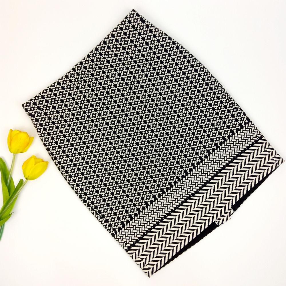 J. Crew Factory Chevron Pencil Skirt Size 4